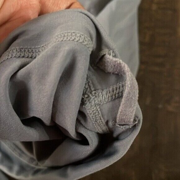 Lululemon Rehearsal Bra Tank Top Blurred Gray | Size 8 Strappy Cinch Hem - Picture 3 of 8